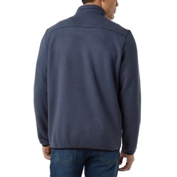 32 Degrees Heat Men's L Full-Zip Fleece Lined Jacket Blue  K1149 - Picture 2 of 10